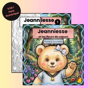 pack lancement magique jeanniesse et les fleurs de cœurs