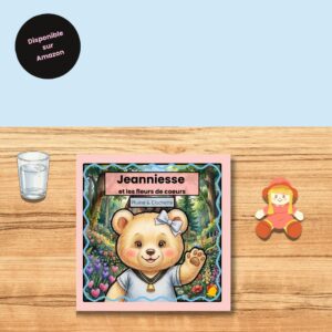 jeanniesse et les fleurs de coeurs (livre broché)