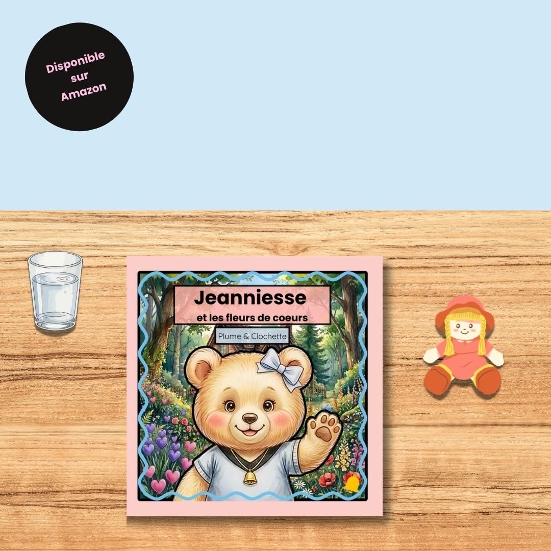 jeanniesse et les fleurs de coeurs (livre broché)