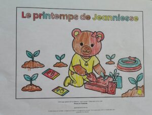 Les Petits Artistes dessin de jeanniesse colorier pr un enfant